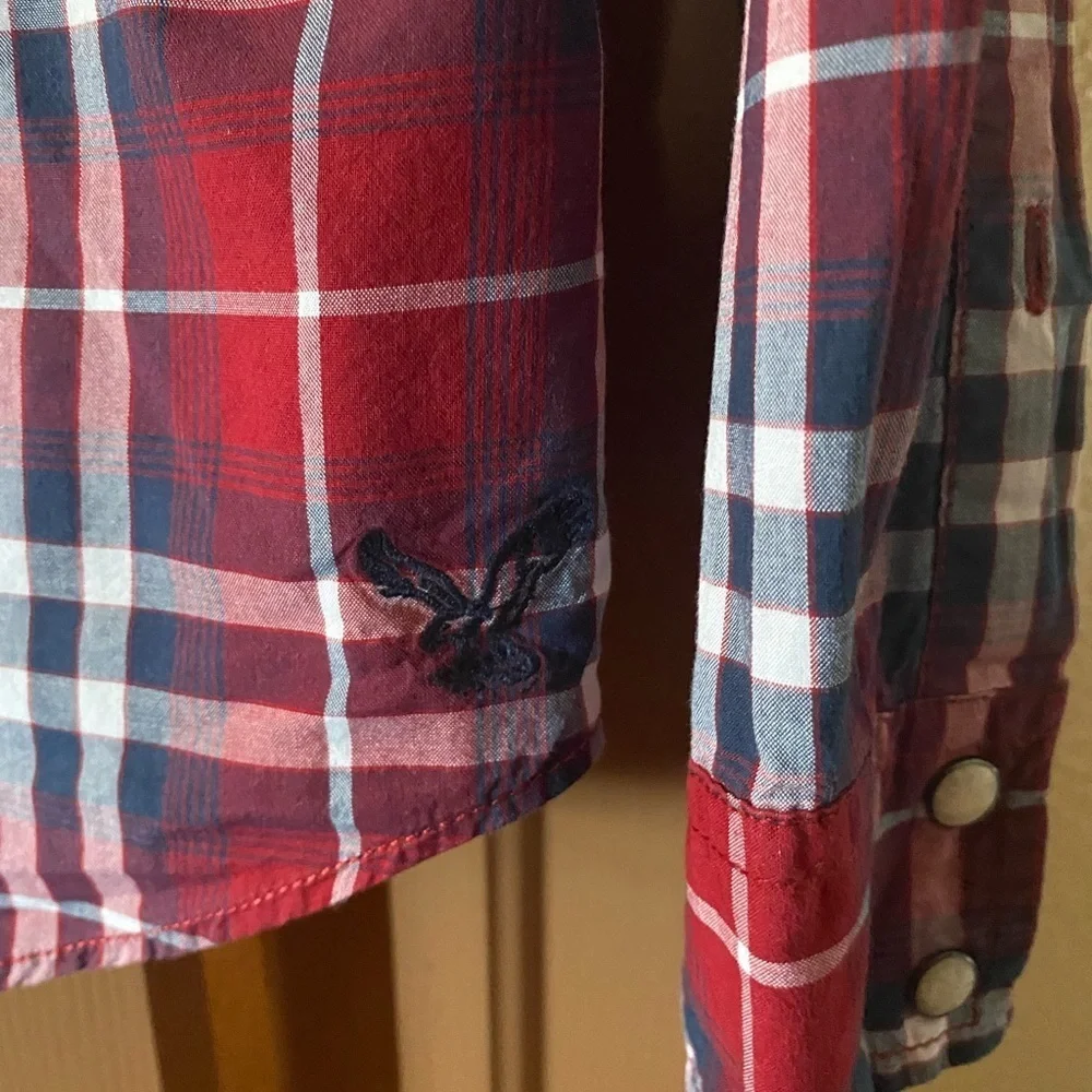 EUC - Mens Small American Eagle Outfitters Dress Shirt - Picture 3 of 4